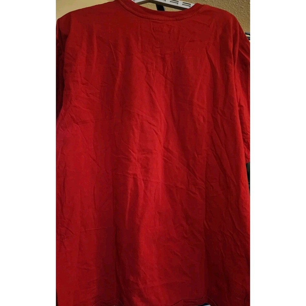 Disney Mickey Mouse Dad T-Shirt Mens XL Red Short Sleeve Graphic Tee CR80 Cotton - Picture 6 of 7